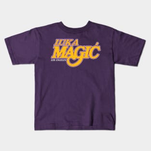 Los Angeles Lakers Luka Doncic Magic 2025 Kids T-Shirt